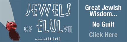 Jewels of Elul Web Banner - 160 x 600 pixels
